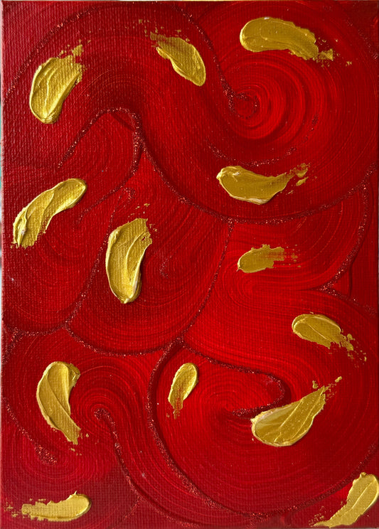 "Red Abstract #6"