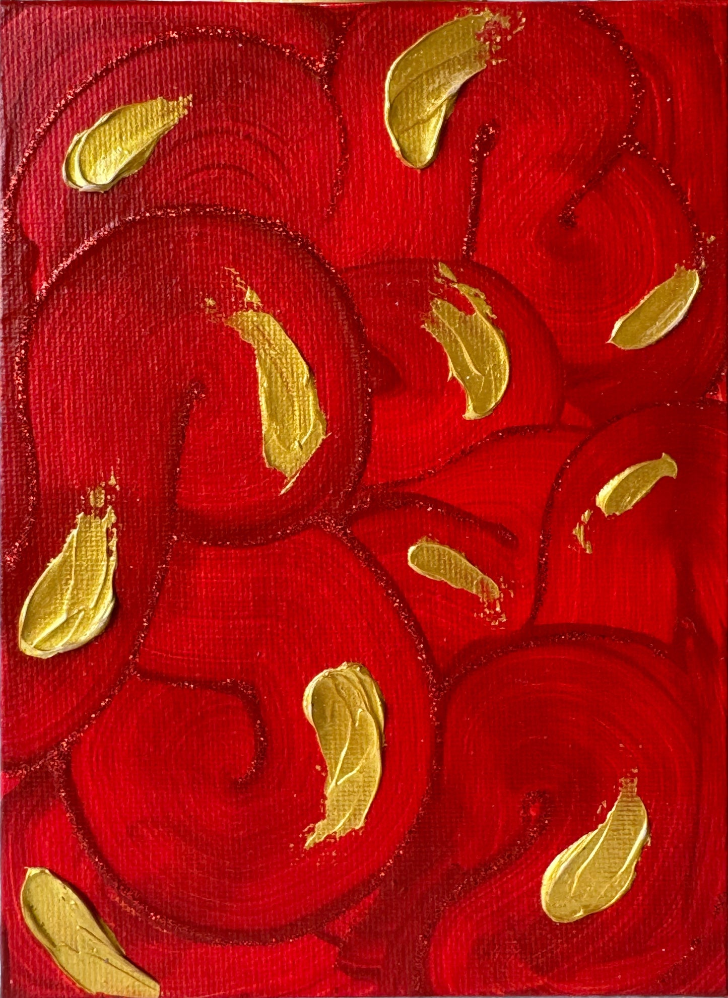 "Red Abstract #5"