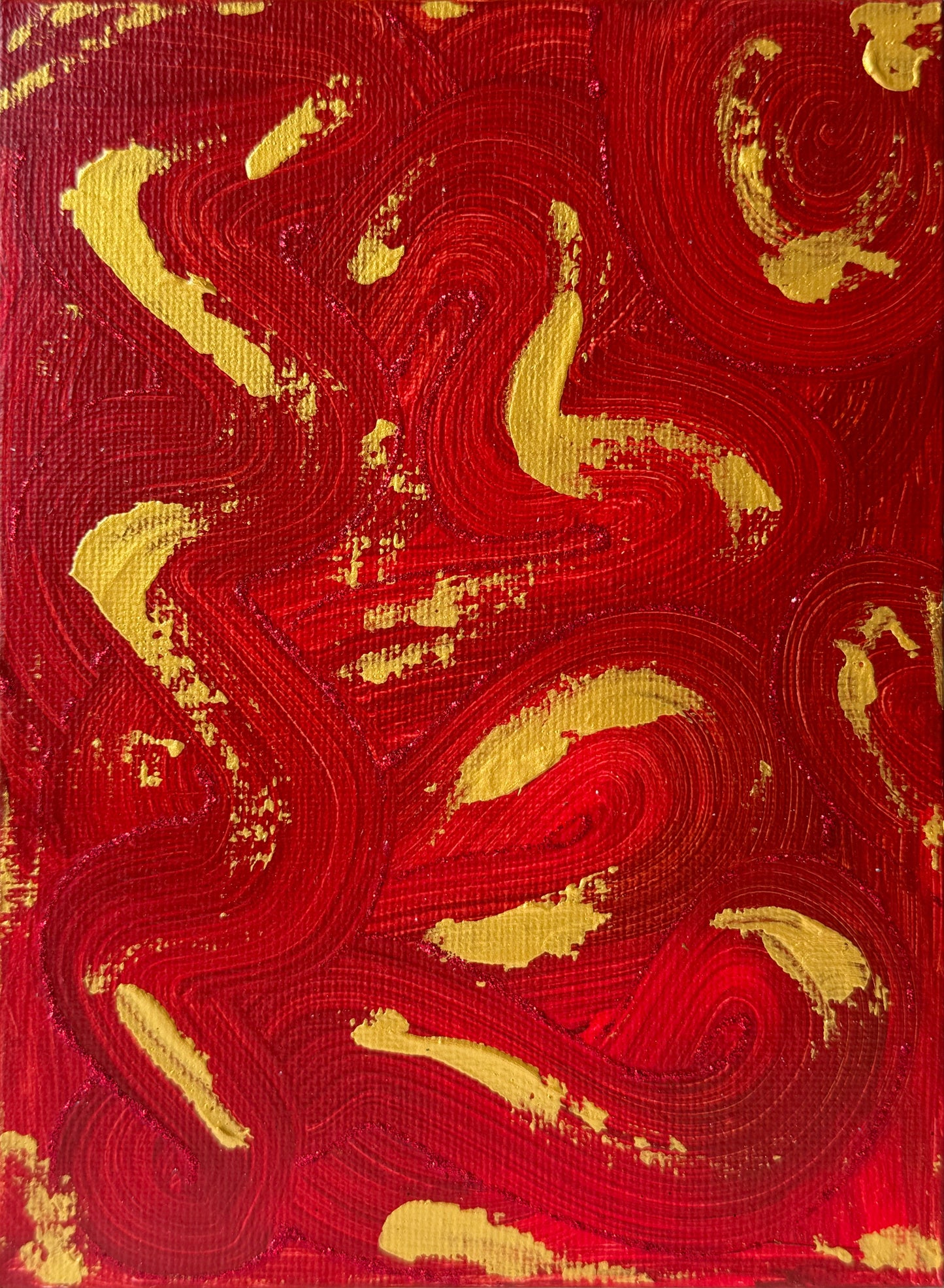 "Red Abstract #2"