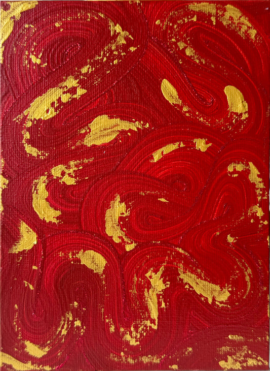 "Red Abstract #3"