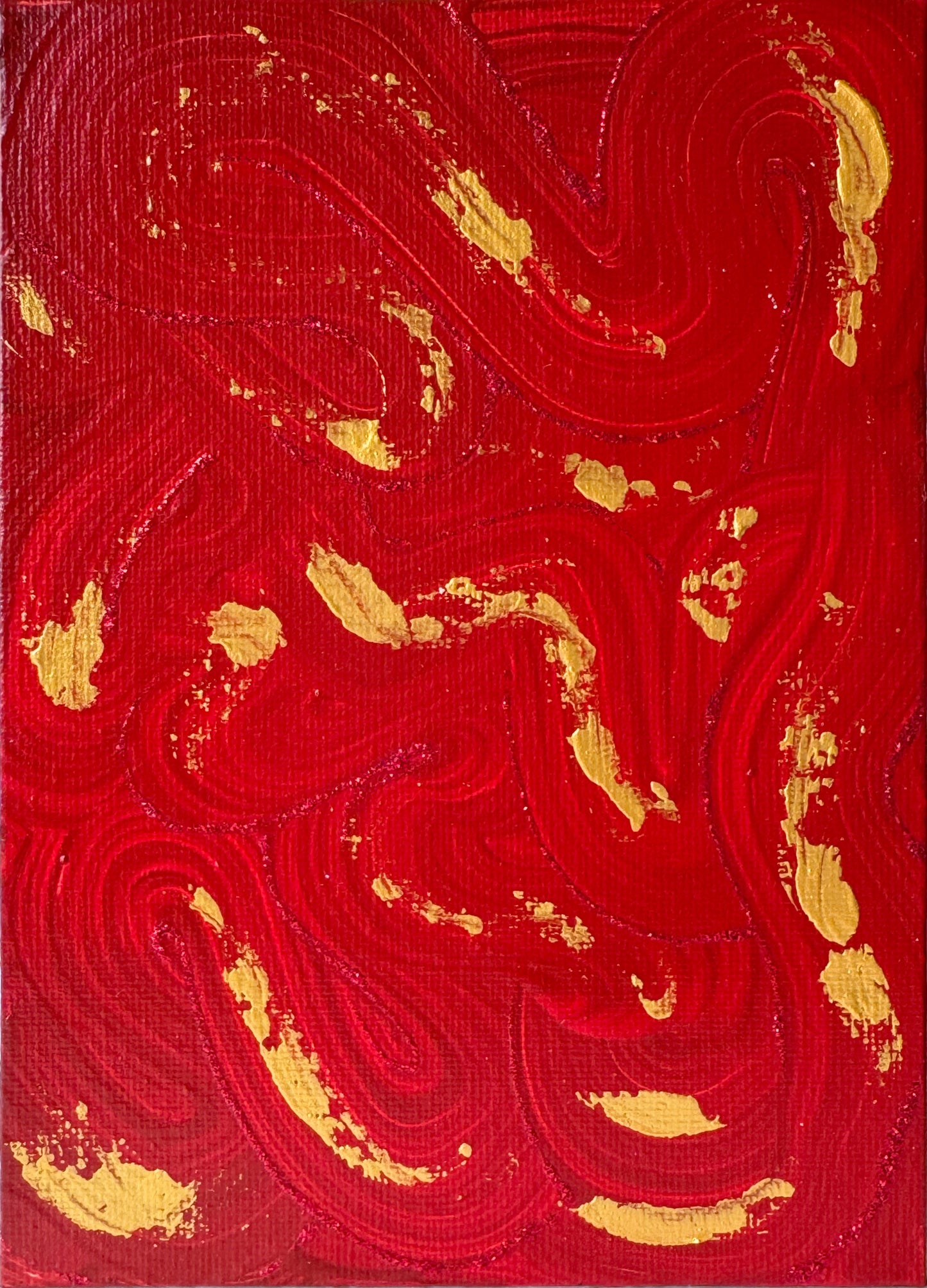 "Red Abstract #4"