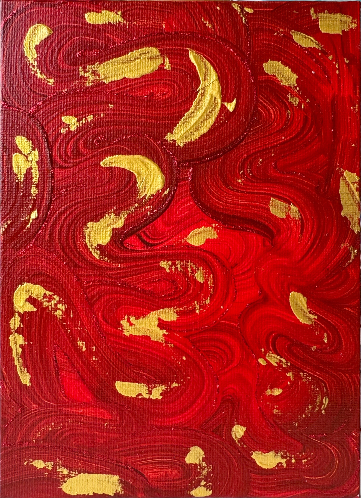 "Red Abstract #1"