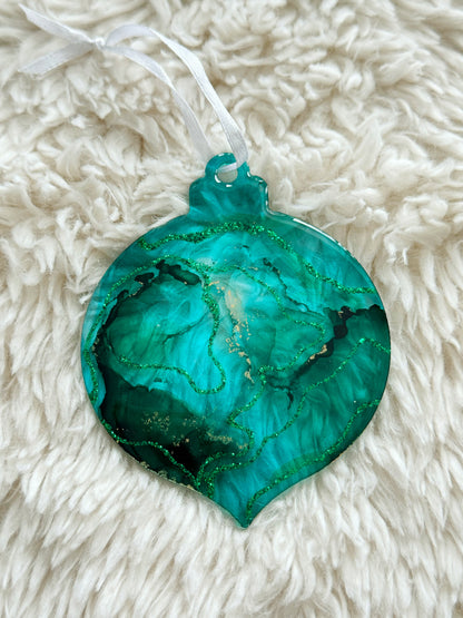 Ornaments: Blue-Green