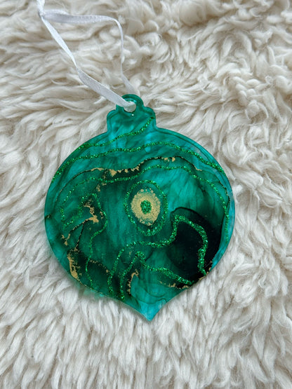 Ornaments: Blue-Green