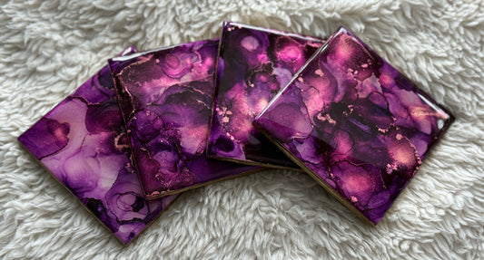 Coasters: Purple