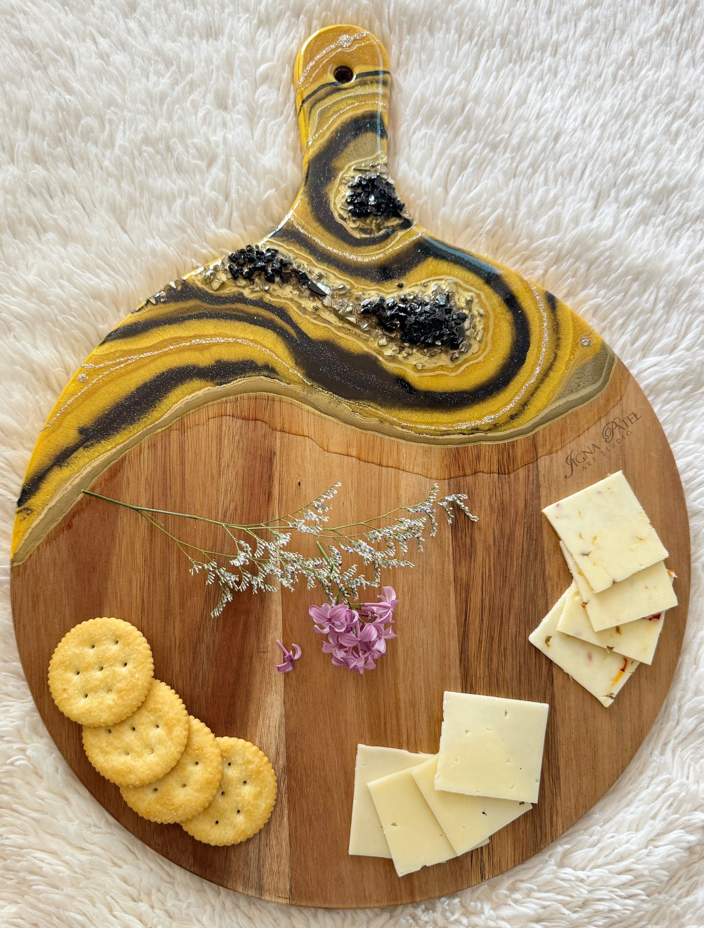 Charcuterie Board: "Bumble Bee"